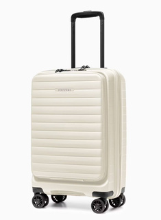 Walizka kabinowa z kieszenią na laptop Puccini Seoul - biały