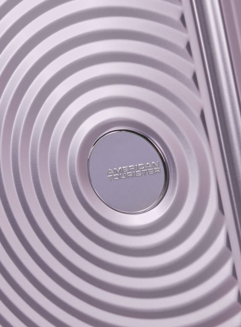 Walizka średnia American Tourister Soundbox Alu - stormy lilac