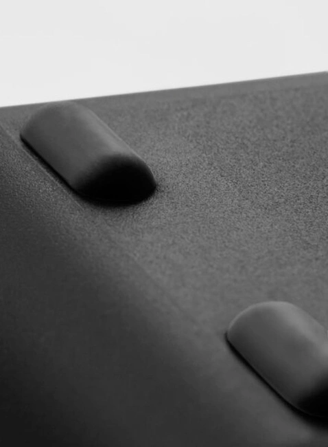 Lunchbox / śniadaniówka ze sztućcami Blim+ Bauletto M - carbon black