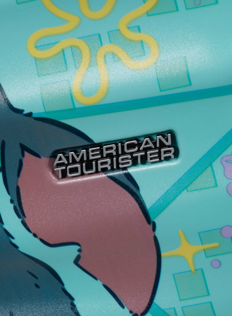 Walizka duża American Tourister Wavebreaker Disney - Stitch flower