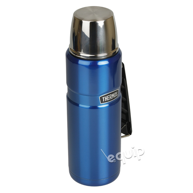 Termos z uchwytem Thermos Stainless King™ Beverage Bottle 1,2 l - metallic blue