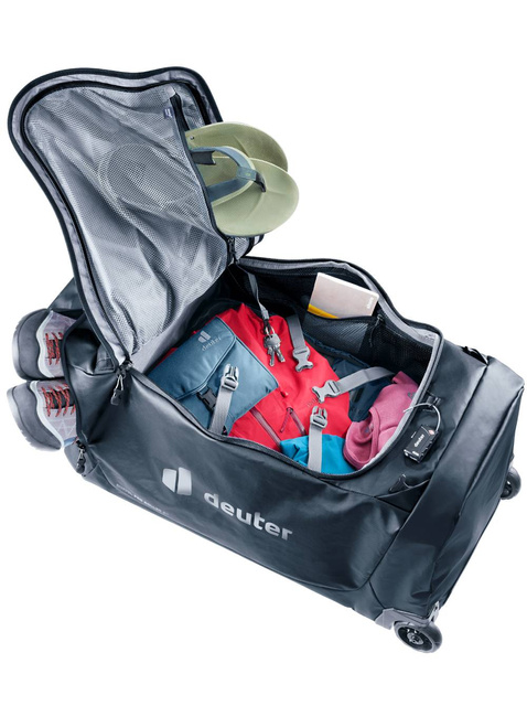 Torba podróżna / plecak Deuter Duffel Pro Roller 90 - black