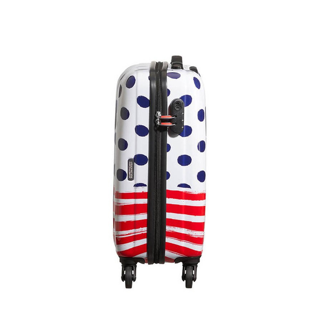Walizka kabinowa American Tourister Disney Legends - Mickey blue dots
