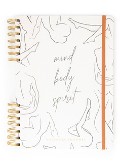 Notatnik Designworks Ink Guided Wellness Journal 200 stron - mind body spirit