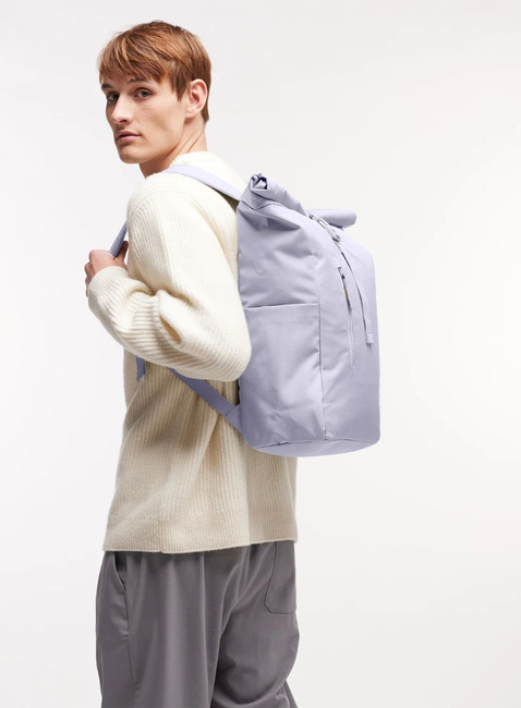 Plecak miejski GOT BAG Rolltop Easy Monochrome - purple coral