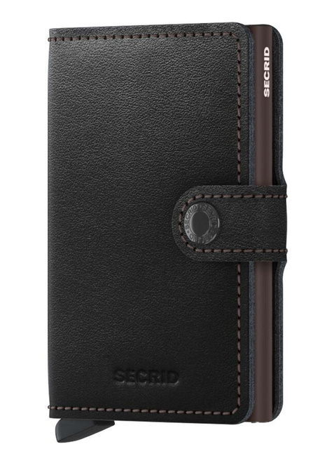 Portfel kieszonkowy RFID Secrid Miniwallet Original - black/brown