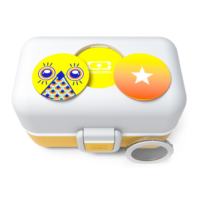 Lunch box na żywność dla dzieci MB Tresor Monbento - moutarde