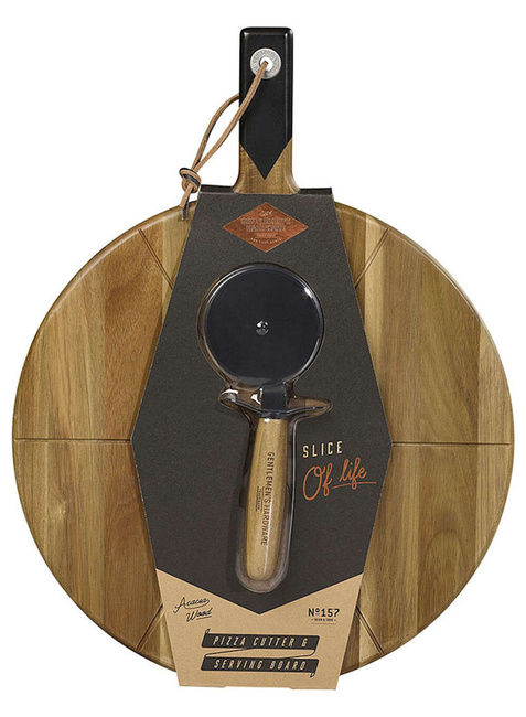 Zestaw do pizzy Gentlemen's Hardware Pizza Cutter & Serving Board
