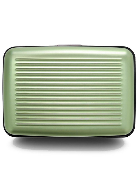 Portfel aluminiowy Ogon Design Stockholm Card Case Premium V3 - matcha
