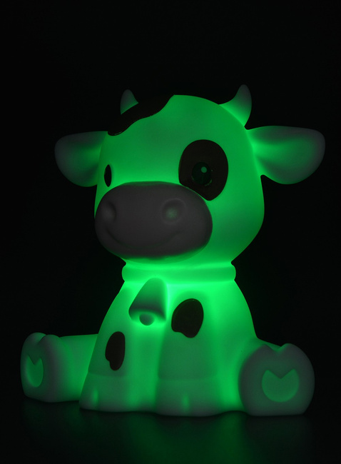 Mini lampka nocna na baterie Dhink Krówka