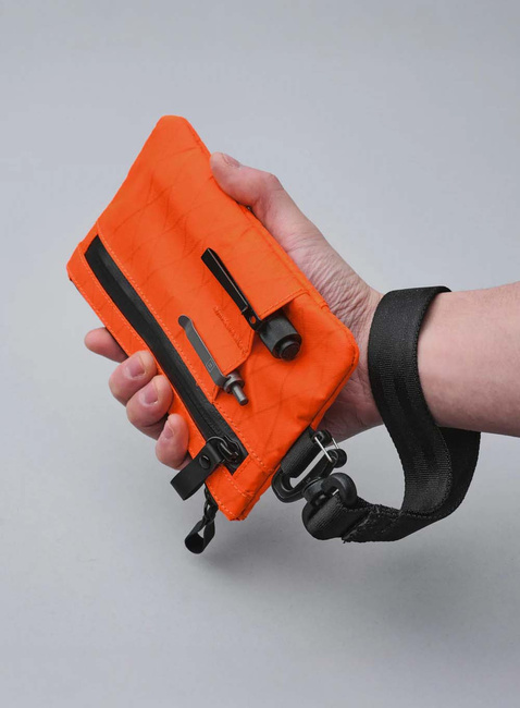 Organizer saszetka Alpaka Zip Clutch - hot orange