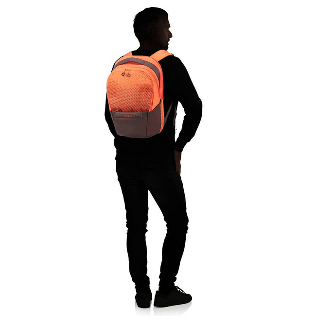 Plecak na laptopa Hexa-Packs Laptop BP M Exp Work Samsonite - orange print