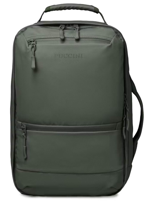 Plecak podróżny kabinowy Puccini Jetzy - ciemnozielony