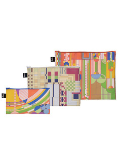 Eko kosmetyczki Loqi Frank Lloyd Wright - Saguaro Forms / Old Fashion Windows / March Balloons