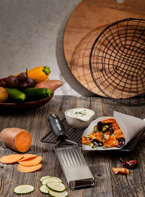 Mandolina do warzyw i owoców Microplane Gourmet Slicer - black