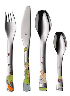 Sztućce dziecięce 4 sztuki WMF Cutlery Set - The Little Prince