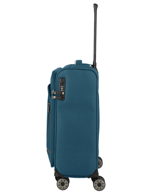 Walizka kabinowa Travelite Jetpack Light 4W Cabin - petrol
