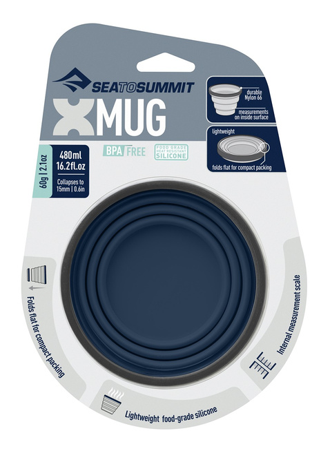 Kubek turystyczny Sea to Summit X-Mug 480 ml - navy