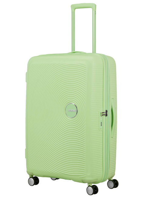 Walizka duża American Tourister SoundBox EXP - kiwi green
