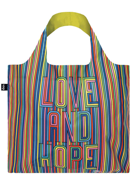 Torba uniwersalna z recyklingu Loqi Steven Wilson - love & hope