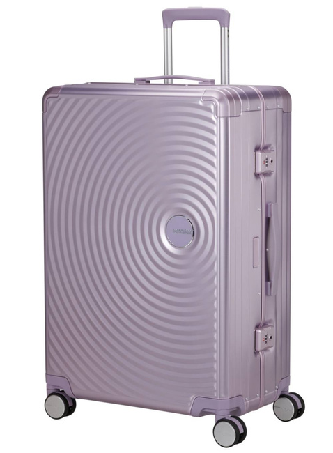 Walizka duża American Tourister Soundbox Alu - stormy lilac