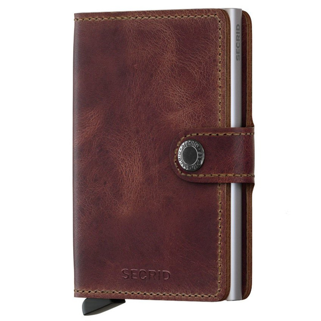 Portfel mały Secrid Miniwallet Vintage - brown