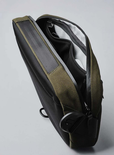 Torba na ramię crossbody Alpaka Go Sling Axoflux - army green