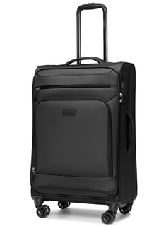 Walizka średnia Puccini Kos - czarny