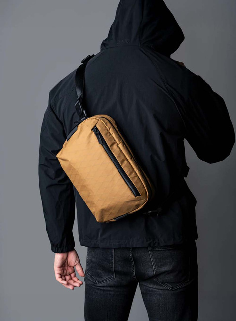 Torba na ramię crossbody Alpaka Go Sling X-Pac® - coyote brown