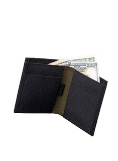 Portfel codzienny Alpaka ARK Bifold Cash Wallet Axogrid - black