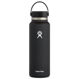 Butelka termiczna Hydro Flask Wide Mouth Flex Cap 1,182 l - black