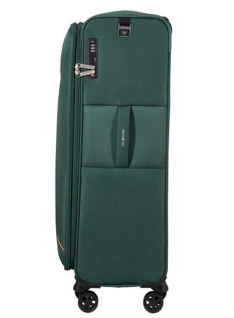 Walizka duża poszerzana Samsonite Base Breeze Exp - dark green