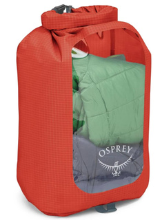 Worek wodoszczelny Osprey Window Dry Sack 12 - mars orange