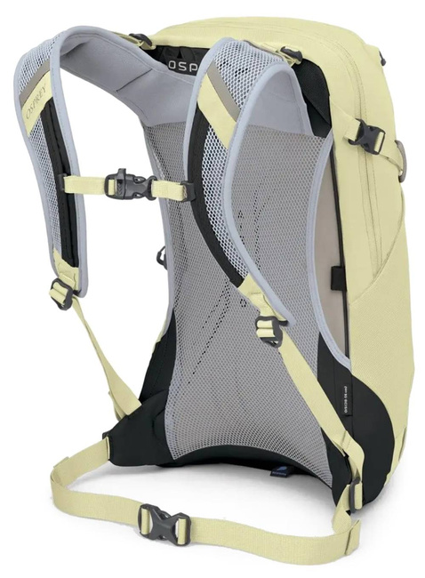 Plecak dzienny trekkingowy Osprey Hikelite 18 - stardust yellow / gray wolf