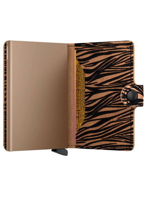 Portfel kieszonkowy Secrid Miniwallet Zebra - beige