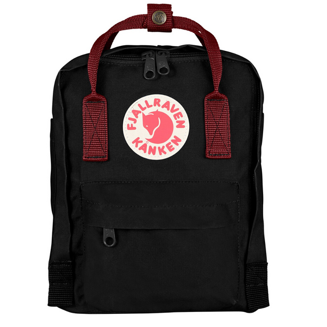 Plecak Fjallraven Kanken Mini - black / ox red