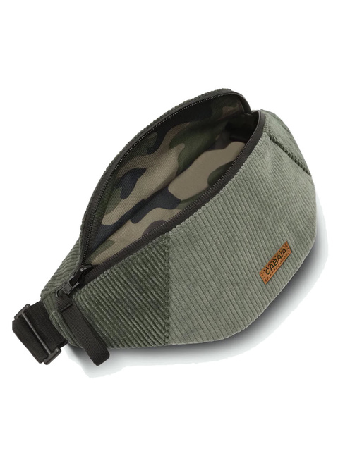 Dwustronna torba biodrowa Cabaia Reversible Bum Bag Doha - khaki
