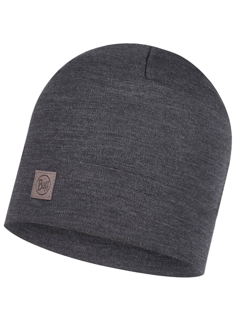 Czapka Buff Merino Heavyweight Beanie - solid grey