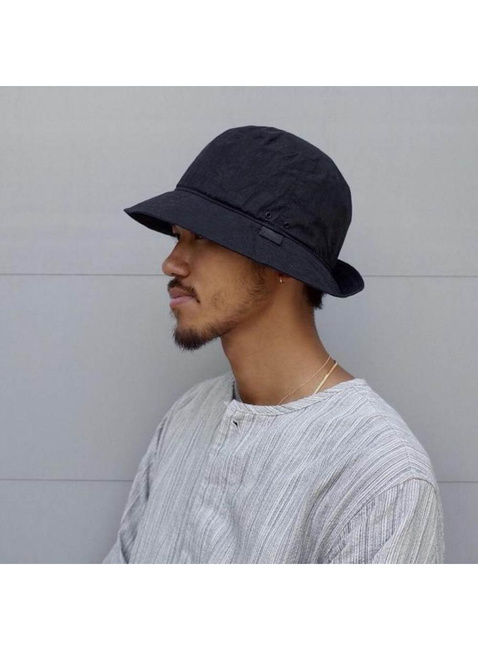 Kapelusz Snow Peak Indigo C/N Bucket Hat - black