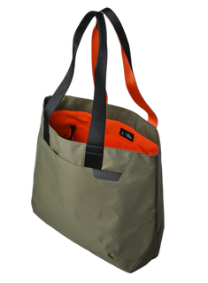 Torba miejska na zakupy Alpaka Elements Tote Medium - green / orange
