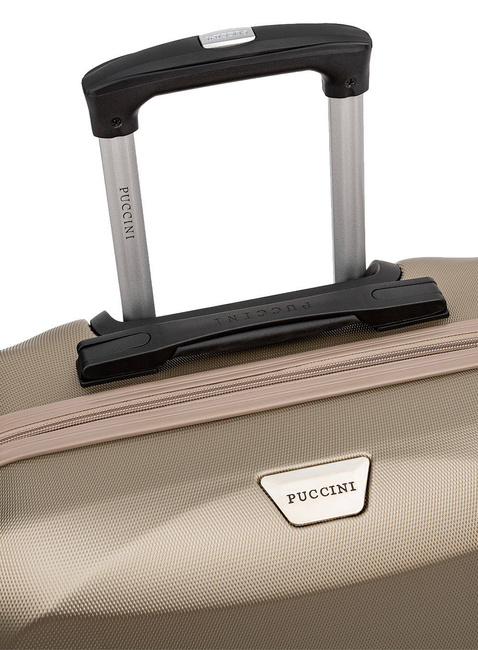 Walizka średnia Puccini Paris - szampański