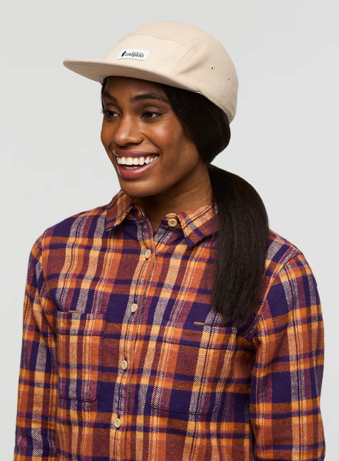 Czapka z daszkiem Cotopaxi Fleece 5-Panel Hat - oatmetal