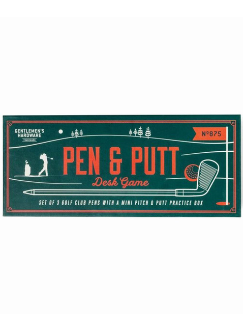 Zestaw 3 długopisów gra w golfa Gentlemen's Hardware Golf Club Pens