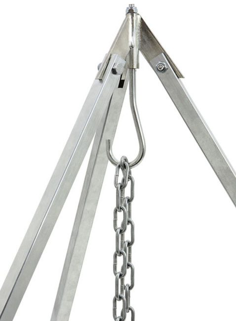 Trójnóg stalowy statyw z łańcuchem i hakiem Petromax Tripod