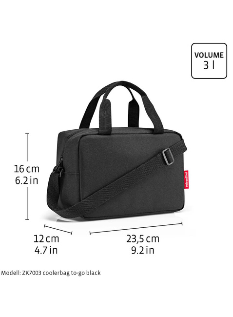 Torba termiczna Reisenthel Coolerbag To-Go - twist silver
