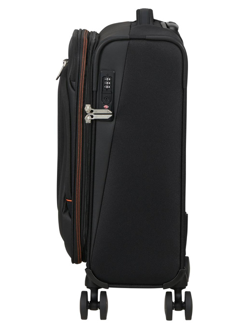 Walizka kabinowa American Tourister Wanderlite Spinner S EXP - shadow black