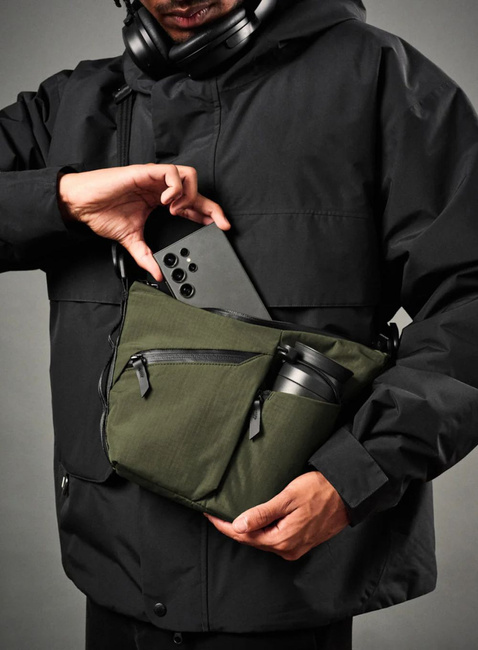 Torba na ramię Alpaka Flow Satchel 2 l - green