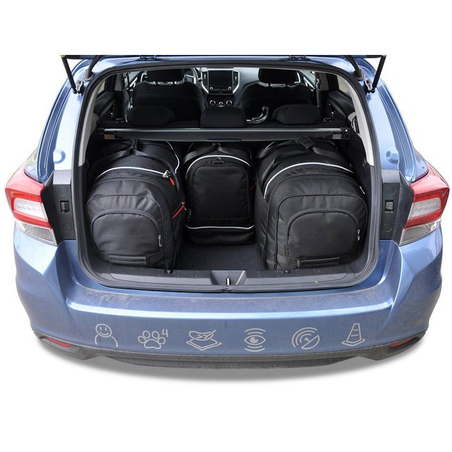 SUBARU IMPREZA 2017+ TORBY DO BAGAŻNIKA 4 SZT