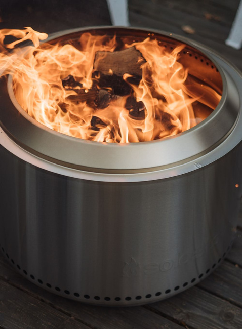 Palenisko ogrodowe ze stojakiem Solo Stove Yukon 2.0 - stainless steel