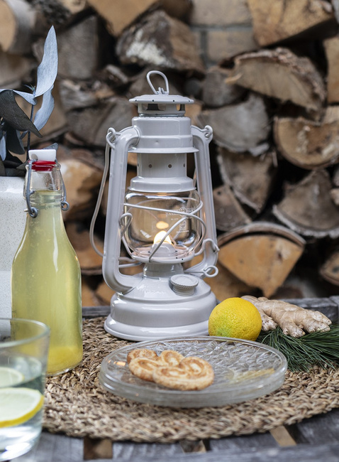 Lampa naftowa Feuerhand Hurricane Lantern 276 - soft beige